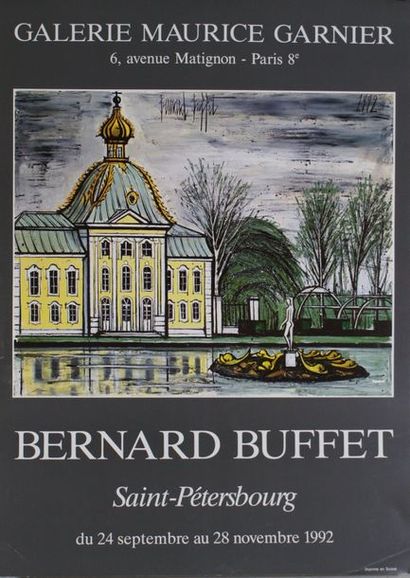 BUFFET Bernard (7 affiches) GALERIE MAURICE GARNIER. 1987, 1989, 1990, 1991(3), 1992...
