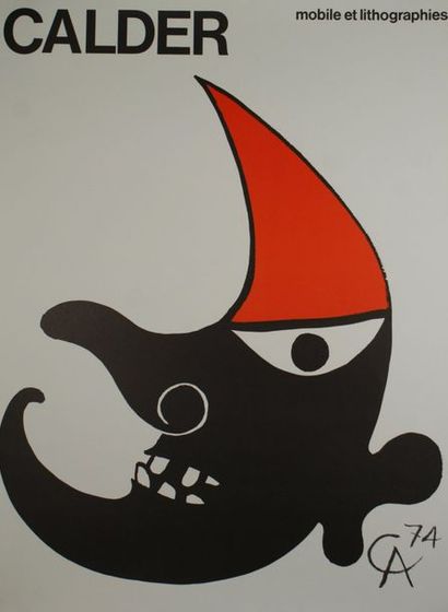 CALDER Alexander (1898-1976) (3 affiches) GALERIE MAEGHT.”CALDER” - “CRAGS AND CRITTERS”...