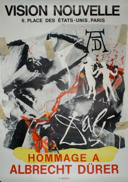 DALI -MAGRITTE (2 affiches) HOMMAGE À Albrecht DÜRER”.1971& MAGRITTE.”THE COLLECTION”...