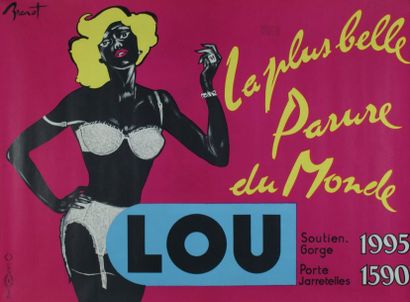 BRENOT Pierre-Laurent (1913-1998) (9 affiches et affichettes) MATELAS TISSMÉTAL”on...