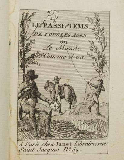 null Le passe-temps de tous les âges ou Le monde comme il va. Paris, Janet, rue St...