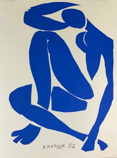 MATISSE Henri (d’après) (5 affiches et affichettes) « La danseuse créole » et divers...