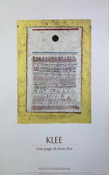 KLEE Paul (d’après) (10 affiches) Les nouvelles Images éditeurs à Lombreuil et divers...