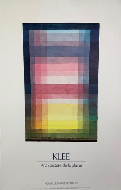 KLEE Paul (d’après) (10 affiches) Les nouvelles Images éditeurs à Lombreuil et divers...