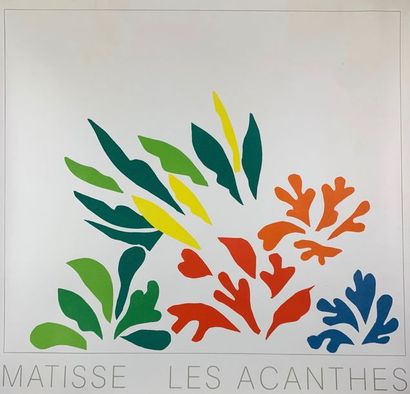 MATISSE Henri (d’après) (4 affiches dont doubles) « La danseuse créole » - « Les...