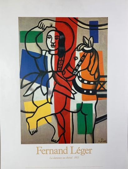 LEGER Fernand-DELAUNAY Robert et Sonia-PICABIA Francis (d’après) (8 affiches dont...