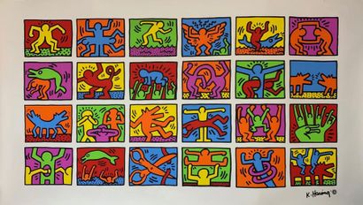 HARING Keith (d’après) (3 affiches)