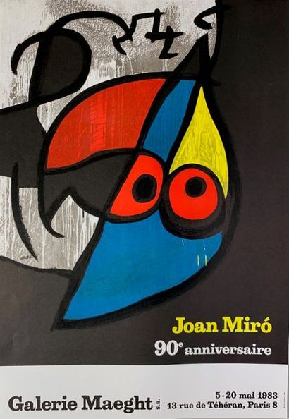 MIRO Juan (d’après) (11 affiches et affichettes) Les nouvelles images éditeurs à...