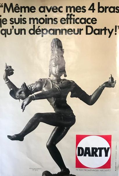DARTY (4 affiches) DARTY Ensemble de 4 Affiches (offset) - 175 x 120 cm - Non entoilées,...