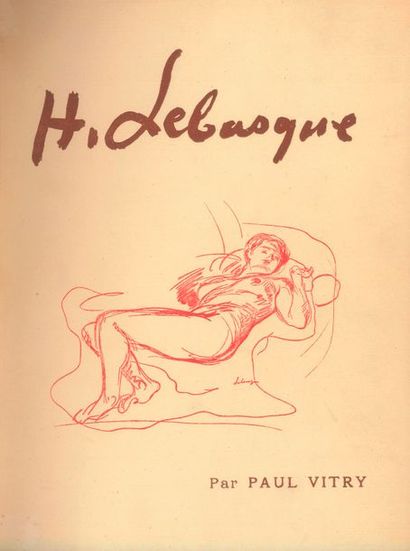 Henri LEBASQUE (1865-1937). L'été, Le Cannet, Marinette endormie, 1934/35. Huile...