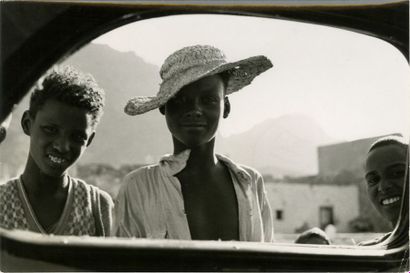 YEMEN « Aden », ca. 1950.. Tirage argentique ca. 1970, titré au crayon et tampon...
