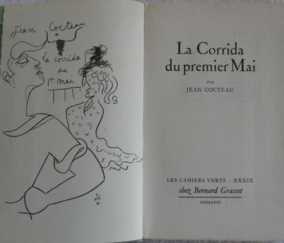 COCTEAU / MAGNAN (Jean-Marie). 
Taureaux pour Pedres Curro Romero El Cordobes.. Lithographies...