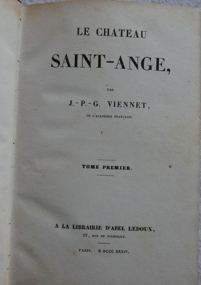 SUE (Eugène). Plik and Plok, maritime scenes. Fourth edition. Paris, Ch. Vimont,...