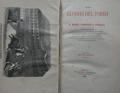 Lot / Livres en espagnol.. SANTA COLOMA (José). 
 Matadores de Toros desde Francisco...