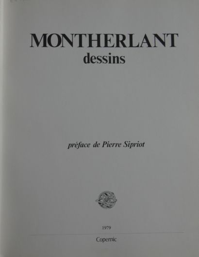 MONTHERLANT (Henry de). Les Bestiaires. Paris, Gallimard, 1947. In-12. Cartonnage...