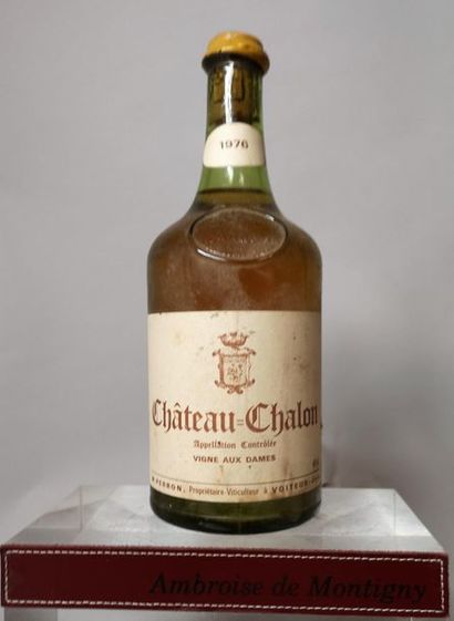 CHÂTEAU CHALON "Vignes aux Dames" - M.PERRON 1 bouteille. 1976