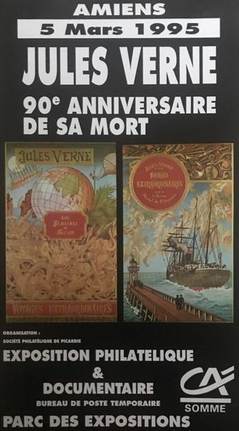 Jules VERNE ( 5 posters and small posters ) EXPEDITION JULES VERNE - FESTIVAL JULES...