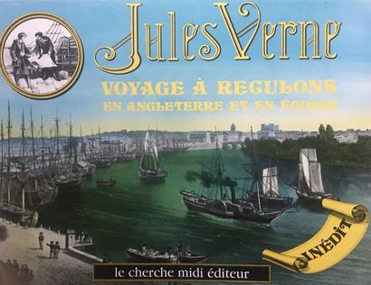 JULES VERNE - PUBLICATION & PRESSE ( 7 affichettes) LE FIGARO - GÉO - GENTE - TÉLÉRAMA...