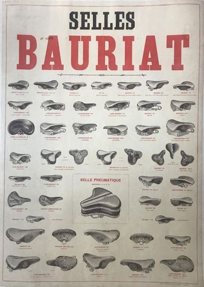 ANONYME (3 affiches) SELLES BAURIAT - LARIPPE & TRI-PORTEURS BLOTTO FRÈRES Imprimerie...