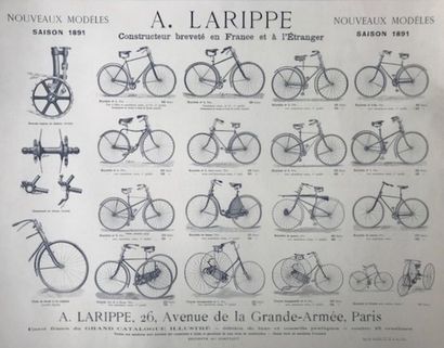 ANONYME (3 affiches) SELLES BAURIAT - LARIPPE & TRI-PORTEURS BLOTTO FRÈRES Imprimerie...
