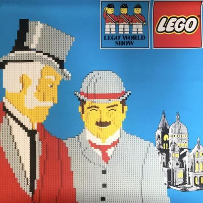 JULES VERNE – (2 affiches) LEGO.(imprimée sur les 2 côtés) et DISNEY-PIXAR “HAPPY...