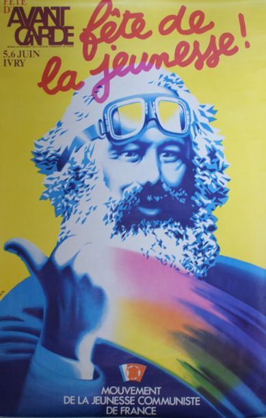 LORJOU Bernard (1908-1986) et GRAPUS (2 affiches) “VAINCRE LA FAIM C’EST GAGNER LA...