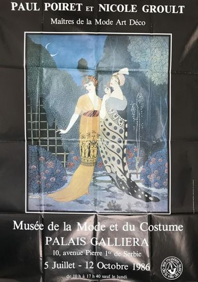 SAVIGNAC Raymond et divers (4 affiches) BOULOGNE-BILLANCOURT - MUSÉE DE LA MODE -...