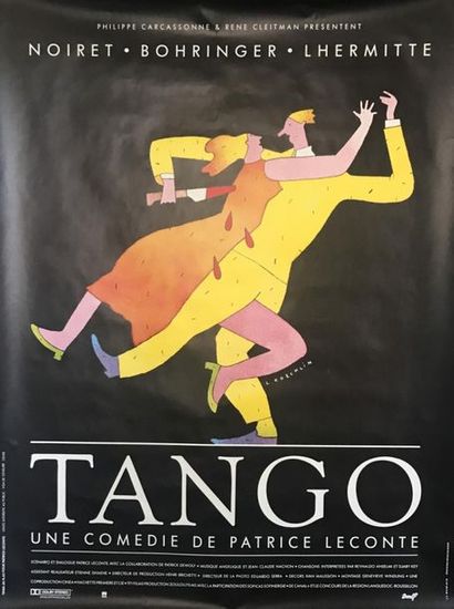 DIVERS CINÉMA (5 affiches) LE DÉJEUNER SUR L’HERBE (Brenot) - MAX MON AMOUR -TANGO...