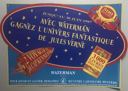 WATERMAN & JULES VERNE and 6 WATERMAN reproductions. "L'universo Fantastico di Jules...