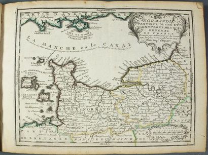 CHIQUET (Jacques).- Nouveau Atlas François contenant la France, ses 12 gouvernements...