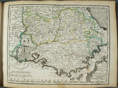 CHIQUET (Jacques).- New Atlas François containing France, its 12 general governments......