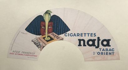 DRANSY (d’après) & ANONYME (2 affiches)CIGARETTES NAJA & LES FUMEURS DE CIGARES Création...