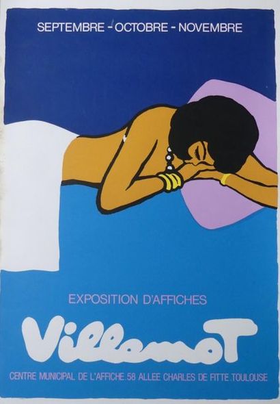 VILLEMOT Bernard (1911-1990) (3 affichettes) CROSSE& BLACKWELL - EXPOSITION D’AFFICHES...