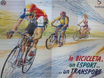 ROLLE. Federacio Andorrana de Ciclisme.”LA BICICLETA, UN ESPORT..UN TRANSPORT” Imp....