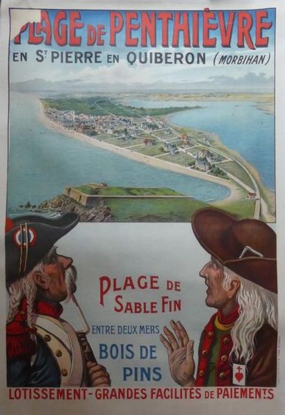 CHARBONNIER.L - FOUCHÉ .P PENTHIÈVRE BEACH in St Pierre en Quiberon (Morbihan) Beach...