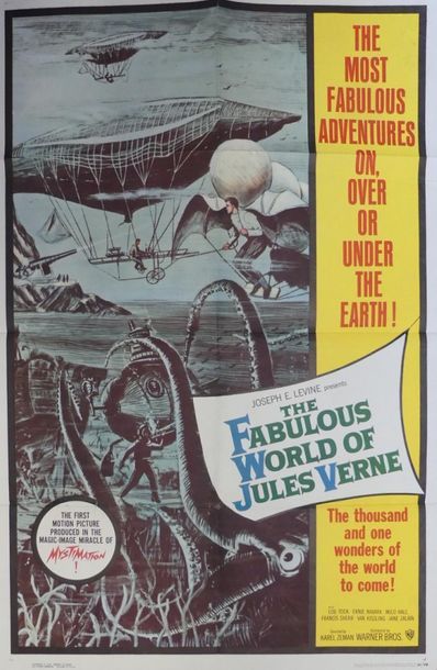 null THE FABULOUS WORLD OF JULES VERNE (3 posters and 6 plates)THE FABULOUS WORLD...