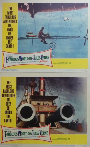 null THE FABULOUS WORLD OF JULES VERNE (3 affiches et 6 planches)THE FABULOUS WORLD...