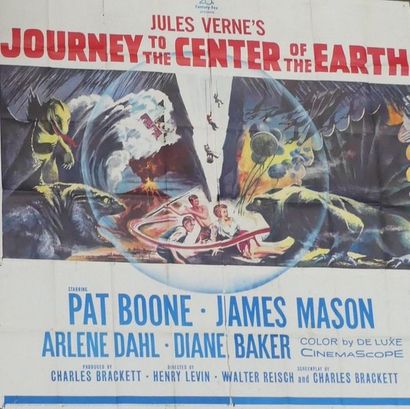 null JOURNEY TO THE CENTER OF THE EARTH (4 affiches) JOURNEY TO THE CENTER OF THE...