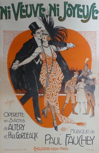 BARRET Marius & CLÉRICE François et Victor (XIX-XX) (4 affiches) “MOURETTE” (1)“PRINCESSE...