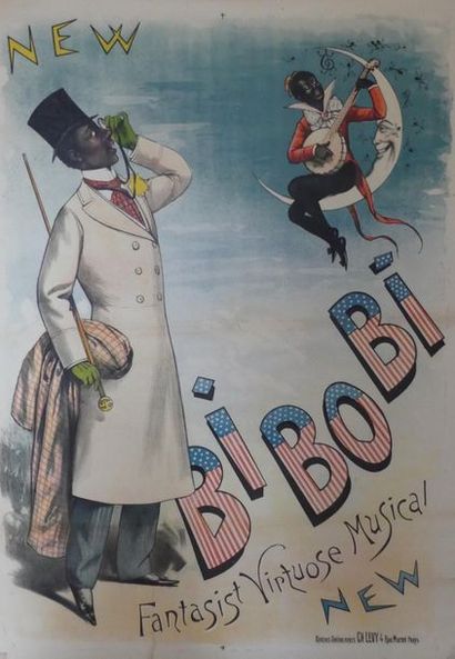 DIVERS (6 affiches) NEW BIBOBI - LUCETTE DEVALLOIS - JOYEUX-STANY-NOGÉLIA - LE CHEMIN...