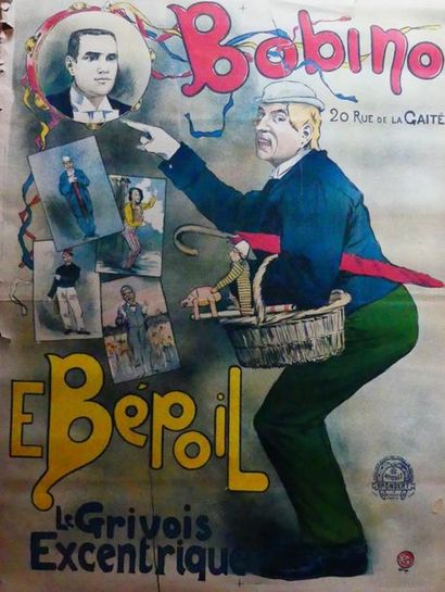 PAOLO Henri (2) -CLOUET Emile & DIVERS (5 affiches) BRAGA SISTERS - MAY BELFORT -...