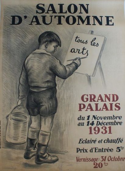 DEMEURISSE GRAND PALAIS.SALON D’AUTOMNE.”TOUS LES ARTS”. 1931 Imprimerie Bedos, Paris...