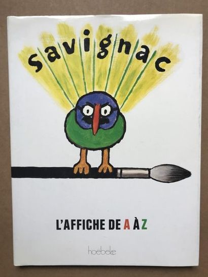 DIVERS (5 ouvrages) SAVIGNAC.”L’affiche de A à Z” - LES RÉCLAMES des ANNÉES 50 -...