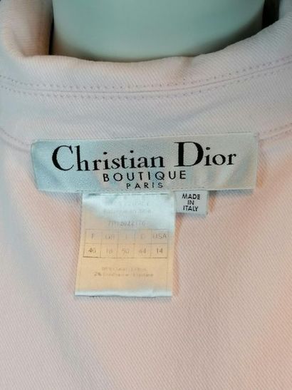 Christian DIOR Blouson de la maison CHRISTIAN DIOR Boutique, en jeans rose, taille...