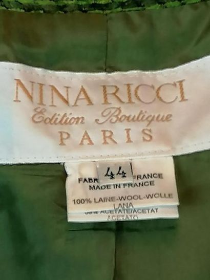Nina RICCI Veste NINA RICCI en laine, des années 80/90, excellent état, taille 4...