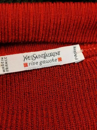 YSL Jupe YSL rive gauche en laine, des années 90, taille 36, excellent état.