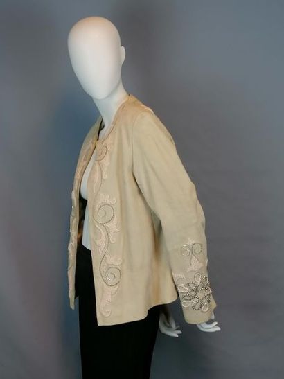APOSTROPHE Jacket from the house APOSTROPHE, in skin, size 40, good condition, from...