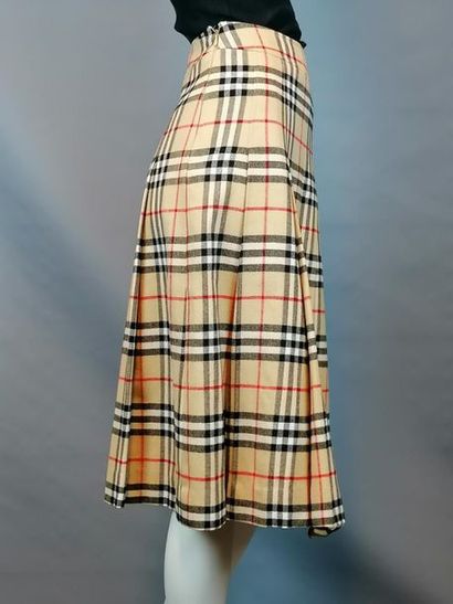 BURBERRYS BURBERRYS skirt in wool, viscose lining, size 36, length 75cm, years 70/80,...