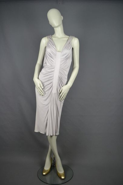 CHRISTIAN DIOR Evening dress CHRISTIAN DIOR, pleated collection Winter 2007, never...