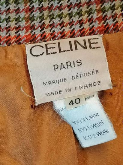 CELINE Veste de la maison CÉLINE en laine, des années 70, taille 36/38, très bon...